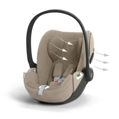 Cybex Baby Autostoelen * Autostoel Cloud T i-Size Plus Cozy Beige