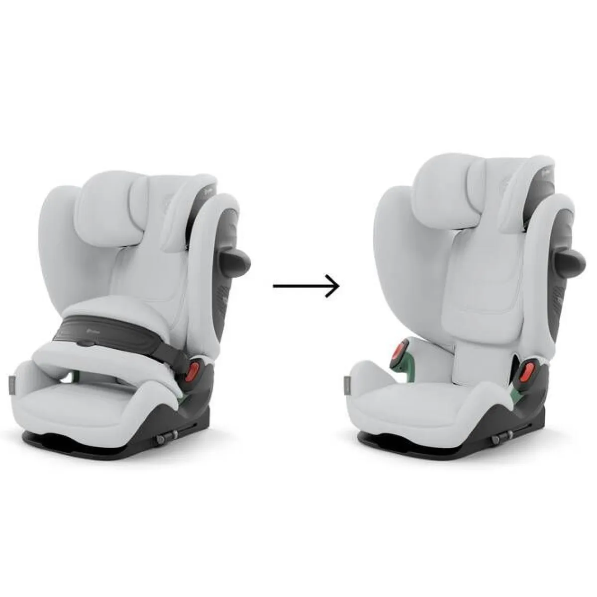 Cybex Meegroei Autostoelen * Autostoel Pallas G3 Fog Grey Grijs