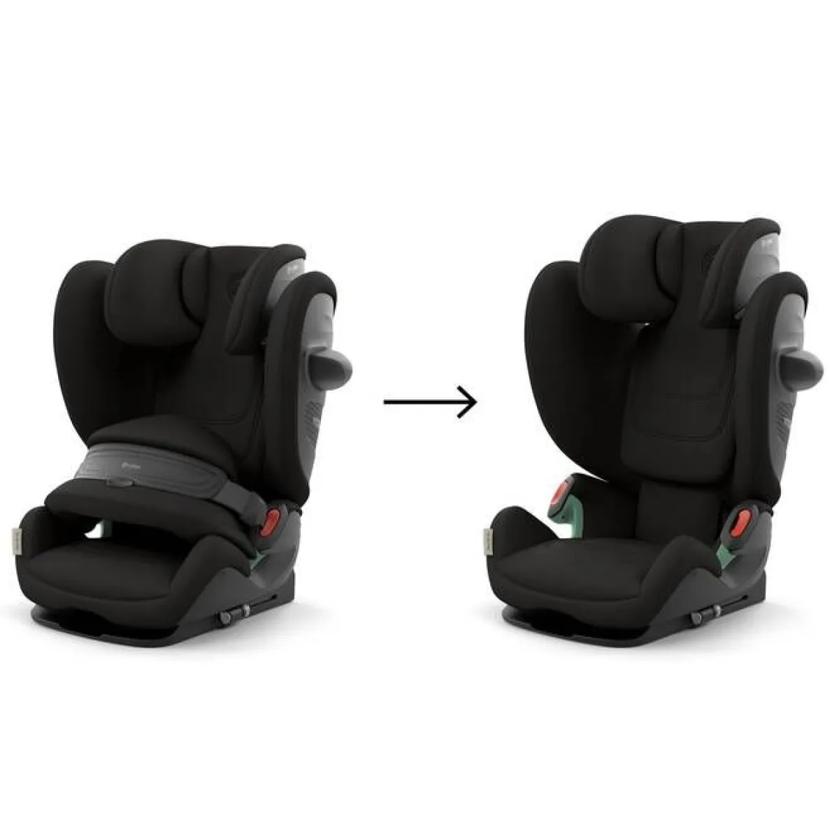 Cybex Meegroei Autostoelen * Autostoel Pallas G3 Magic Black Zwart