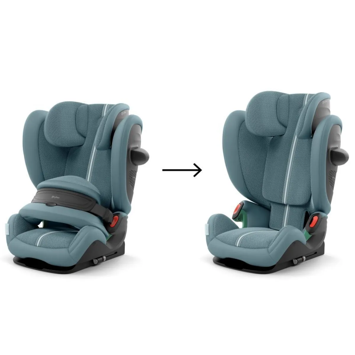 Cybex Meegroei Autostoelen * Autostoel Pallas G3 Plus Stormy Blue Blauw