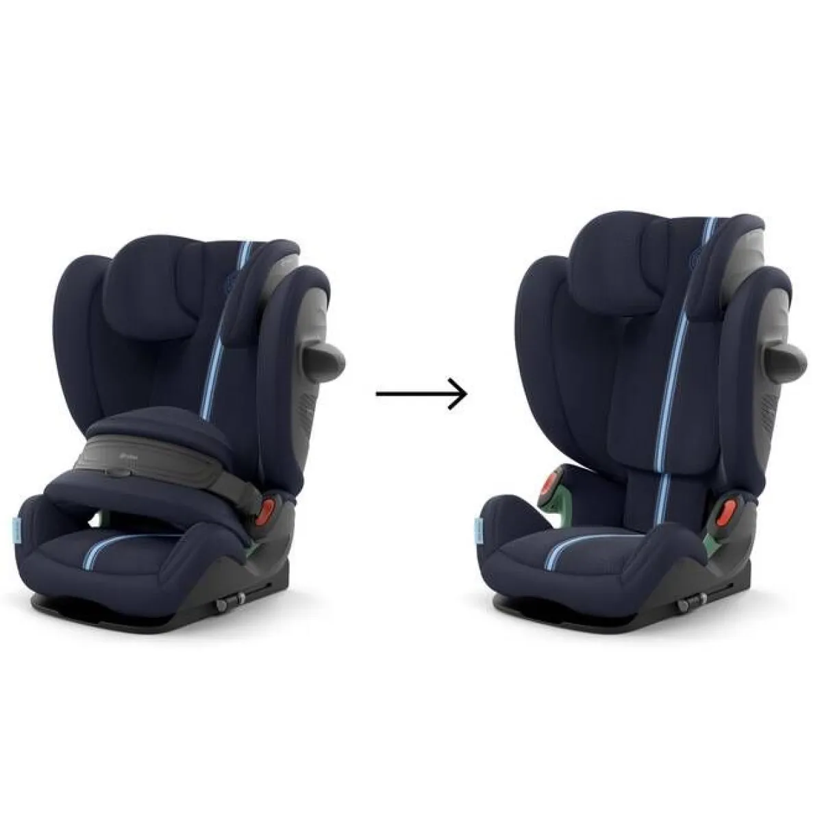 Cybex Meegroei Autostoelen * Autostoel Pallas G3 Plus Ocean Blue Blauw