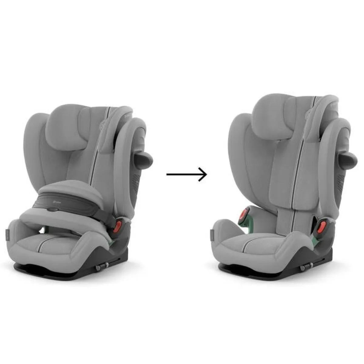 Cybex Meegroei Autostoelen * Autostoel Pallas G3 Plus Stone Grey Grijs