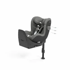 Cybex Peuter Autostoelen * Autostoel Sirona T i-Size Mirage Grey Grijs