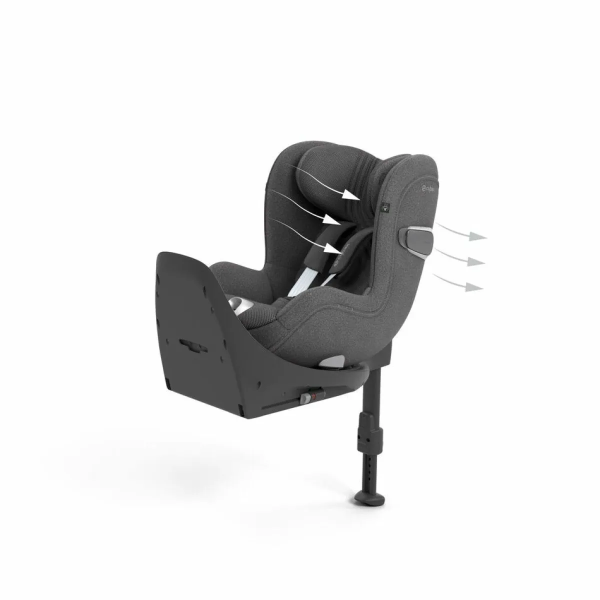 Cybex Peuter Autostoelen * Autostoel Sirona T i-Size Plus Mirage Grey Grijs