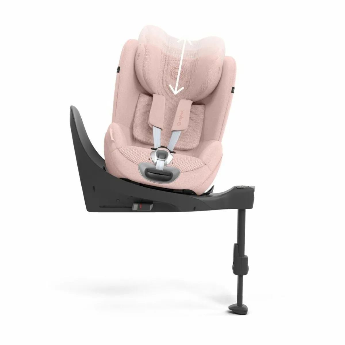 Cybex Peuter Autostoelen * Autostoel Sirona T i-Size Plus Peach Pink Roze