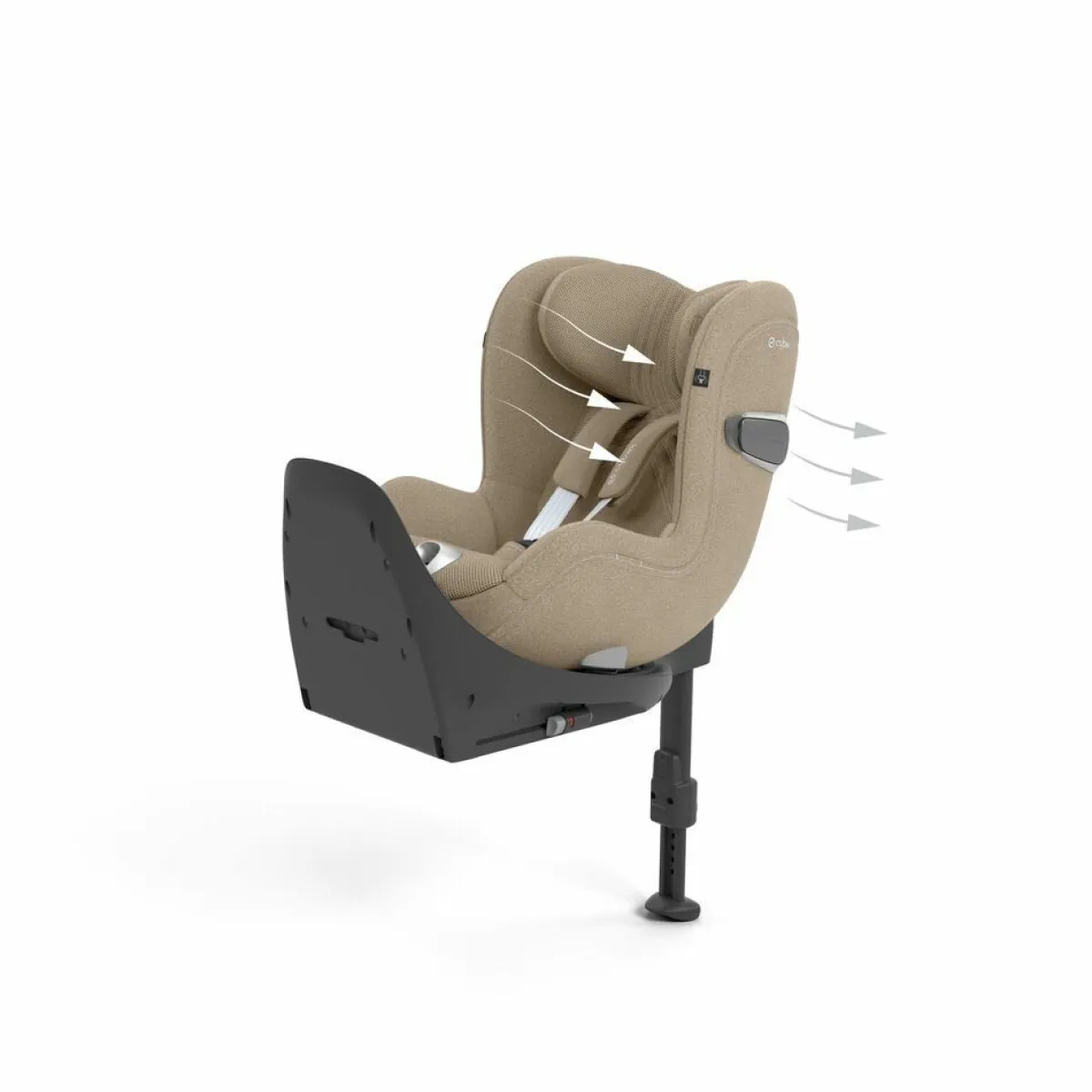 Cybex Peuter Autostoelen * Autostoel Sirona T i-Size Plus Cozy Beige