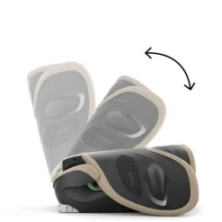 Cybex Kinder Autostoelen * Autostoel Solution G2 i-Fix Plus Almond Beige