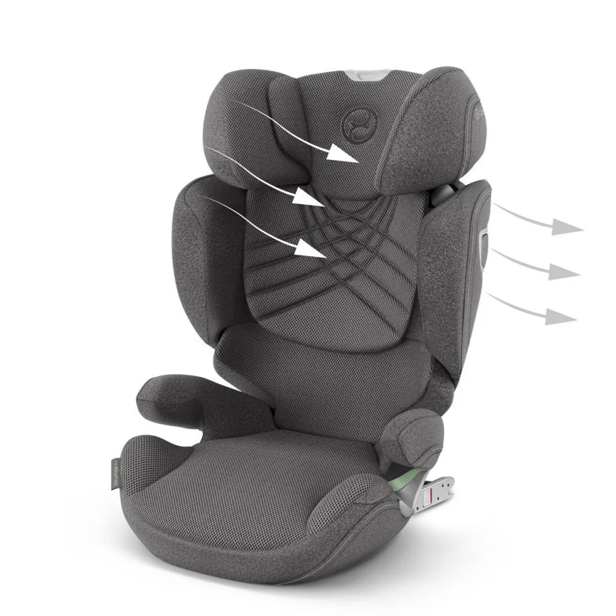 Cybex Kinder Autostoelen * Autostoel Solution T i-Fix Plus Mirage Grey Grijs