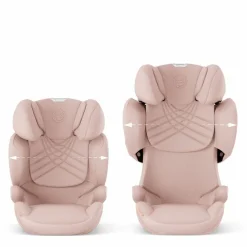 Cybex Kinder Autostoelen * Autostoel Solution T i-Fix Plus Peach Pink Roze