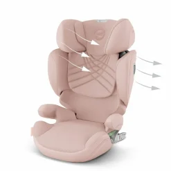 Cybex Kinder Autostoelen * Autostoel Solution T i-Fix Plus Peach Pink Roze