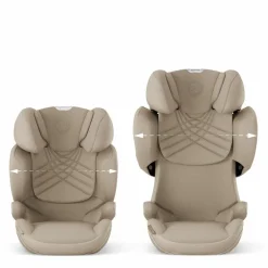 Cybex Kinder Autostoelen * Autostoel Solution T i-Fix Plus Cozy Beige