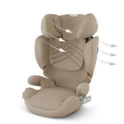 Cybex Kinder Autostoelen * Autostoel Solution T i-Fix Plus Cozy Beige