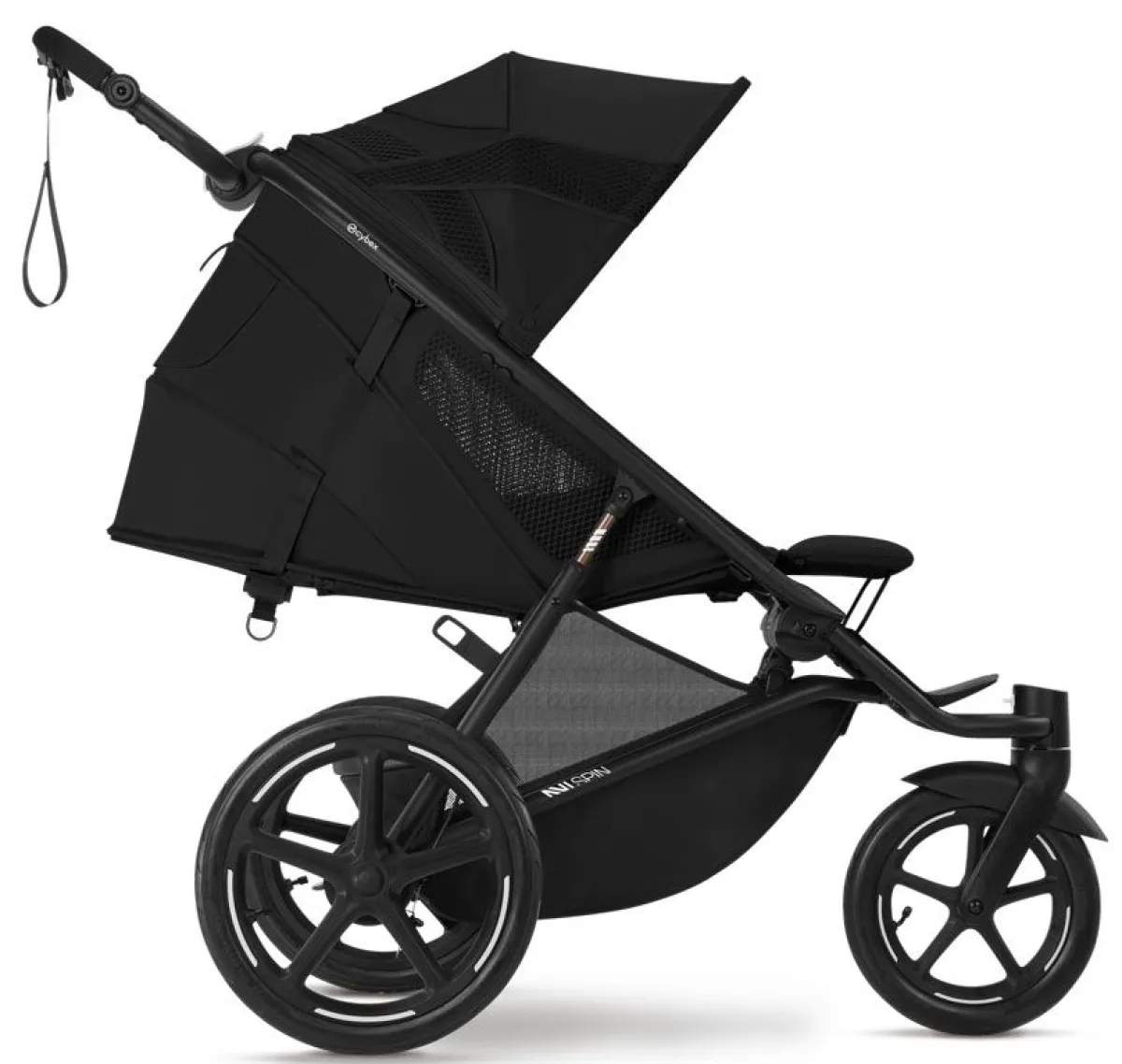 Cybex Combi Kinderwagens * Avi Spin Kinderwagen Compleet Moon Black Zwart