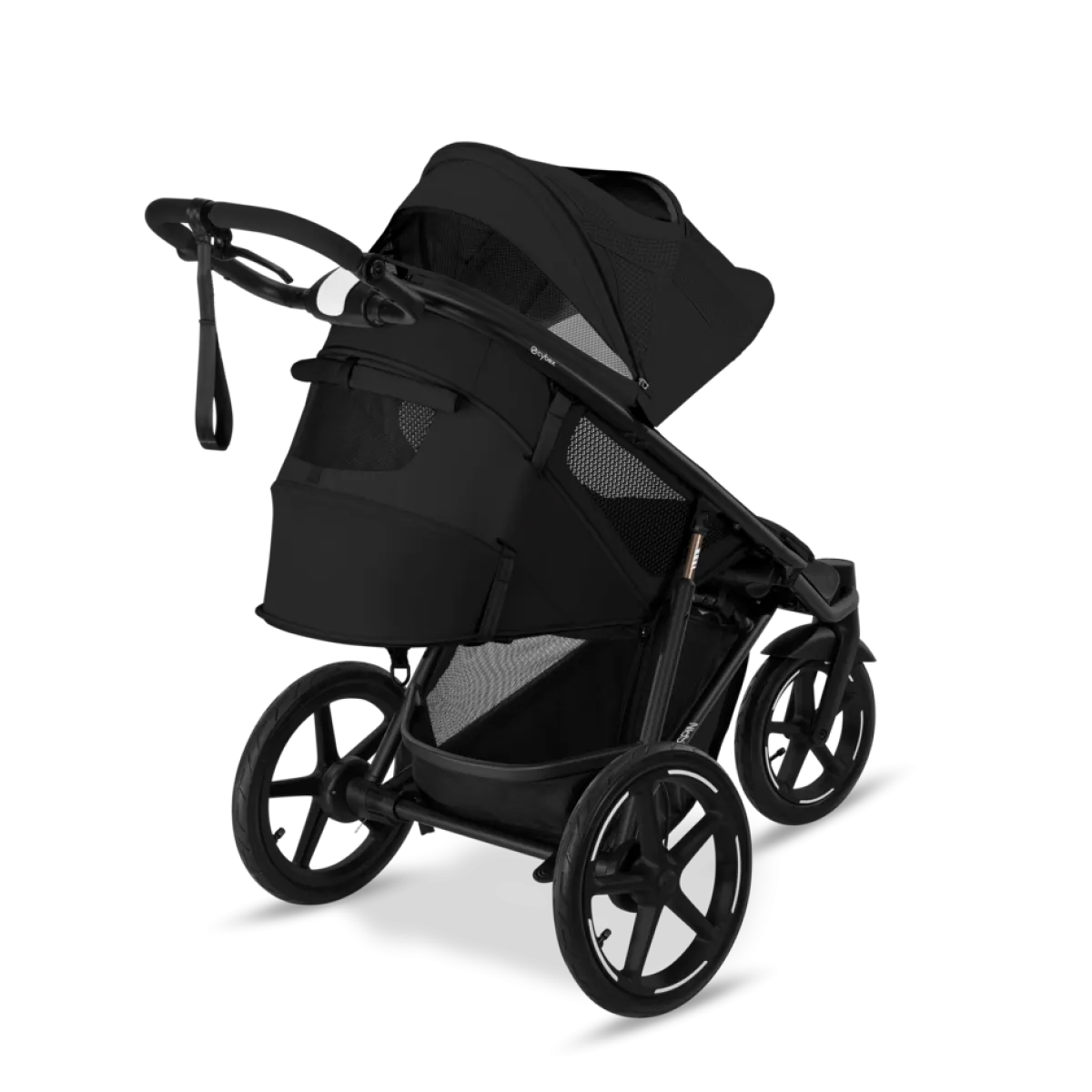 Cybex Combi Kinderwagens * Avi Spin Kinderwagen Compleet Moon Black Zwart