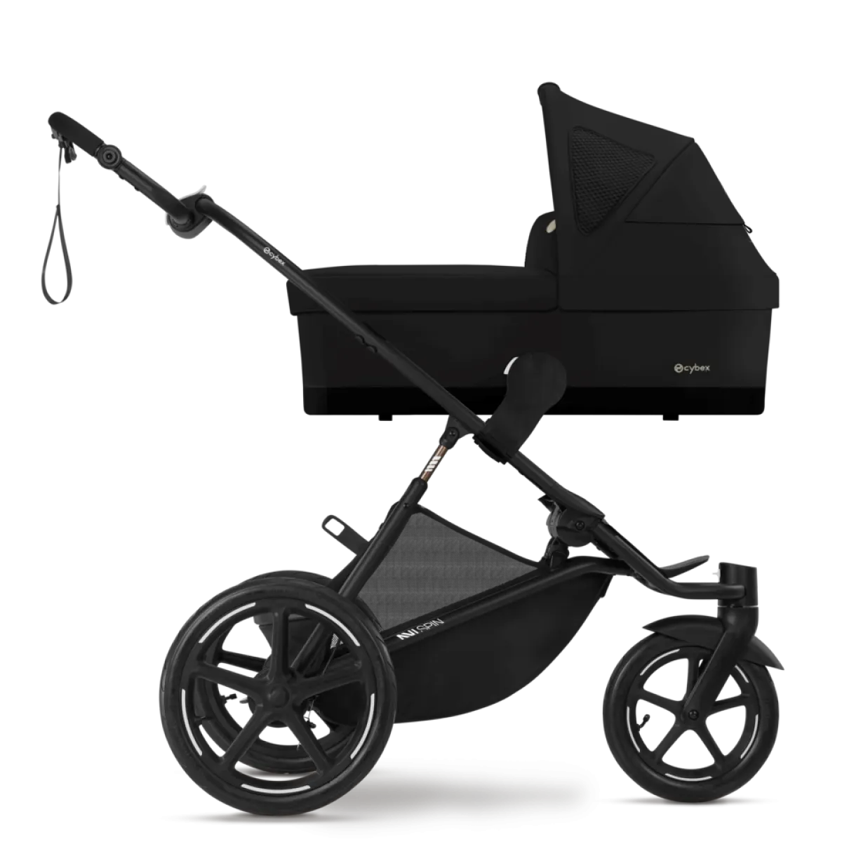 Cybex Combi Kinderwagens * Avi Spin Kinderwagen Compleet Moon Black Zwart