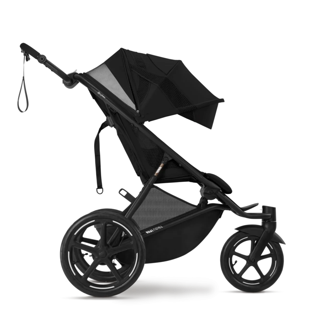 Cybex Combi Kinderwagens * Avi Spin Kinderwagen Compleet Moon Black Zwart