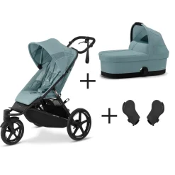 Cybex Combi Kinderwagens * Avi Spin Kinderwagen Compleet Stormy Blue Blauw