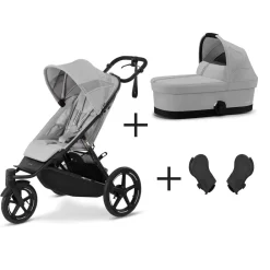 Cybex Combi Kinderwagens * Avi Spin Kinderwagen Compleet Fog Grey Grijs