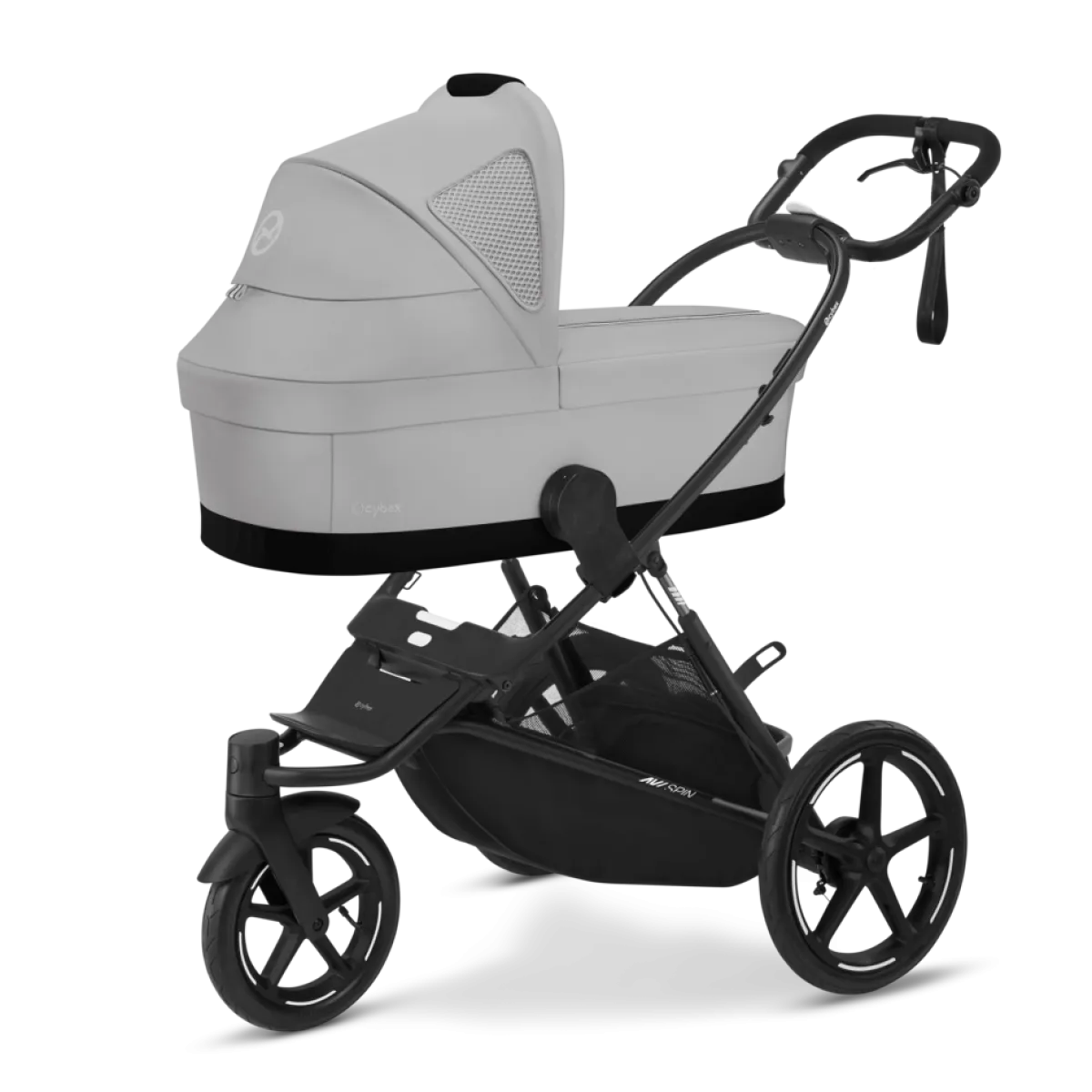 Cybex Combi Kinderwagens * Avi Spin Kinderwagen Compleet Fog Grey Grijs