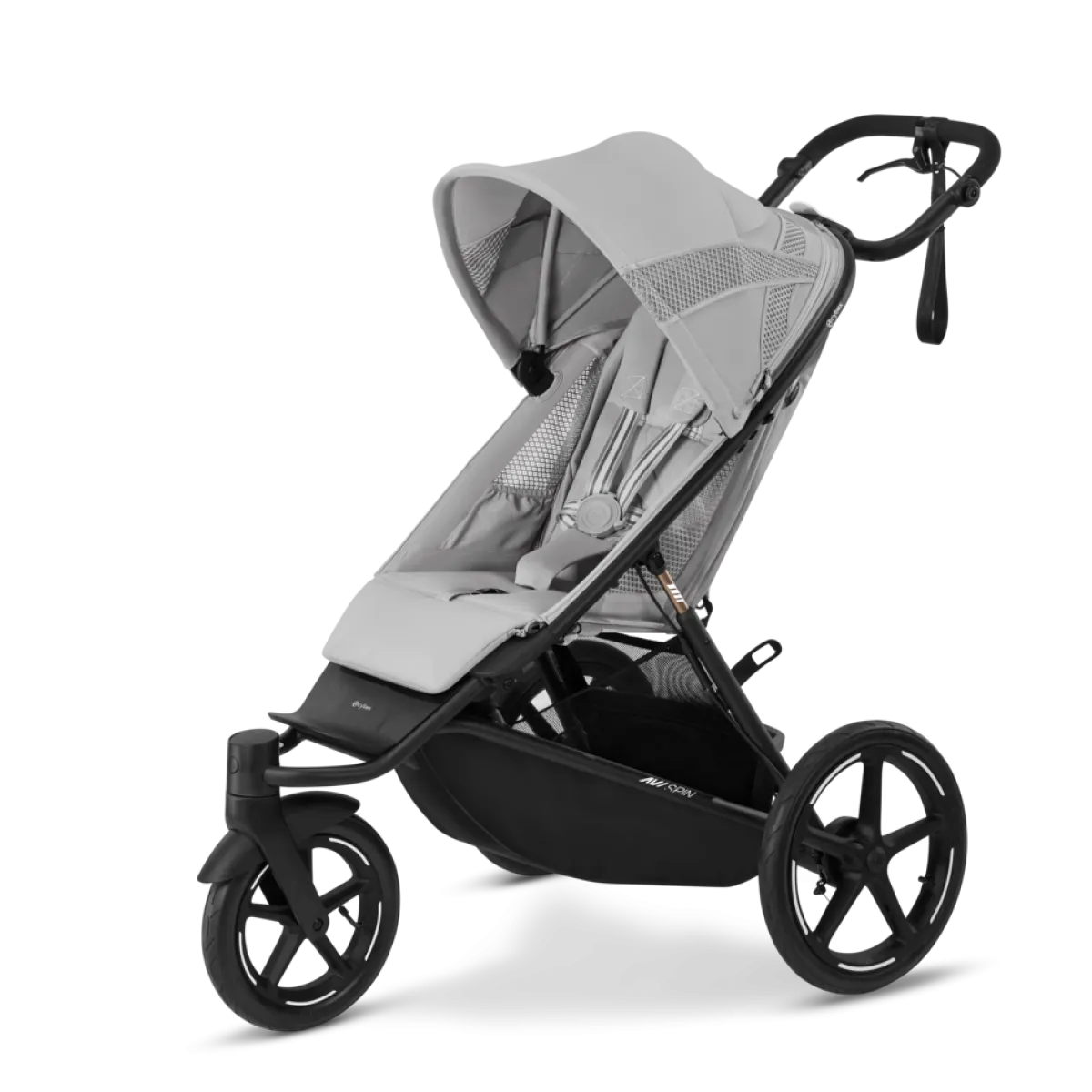 Cybex Combi Kinderwagens * Avi Spin Kinderwagen Compleet Fog Grey Grijs