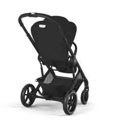 Cybex Combi Kinderwagens * Balios S Lux Kinderwagen Compleet Moon Black - Black Frame Zwart