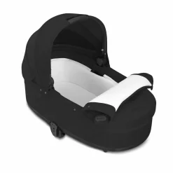 Cybex Combi Kinderwagens * Balios S Lux Kinderwagen Compleet Moon Black - Black Frame Zwart