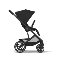Cybex Combi Kinderwagens * Balios S Lux Kinderwagen Compleet Moon Black - Black Frame Zwart