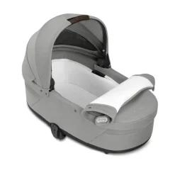 Cybex Combi Kinderwagens * Balios S Lux Kinderwagen Compleet Stone Grey - Silver Frame Grijs