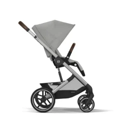 Cybex Combi Kinderwagens * Balios S Lux Kinderwagen Compleet Stone Grey - Silver Frame Grijs