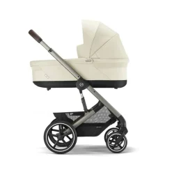 Cybex Combi Kinderwagens * Balios S Lux Kinderwagen Compleet Seashell - Taupe Frame Beige