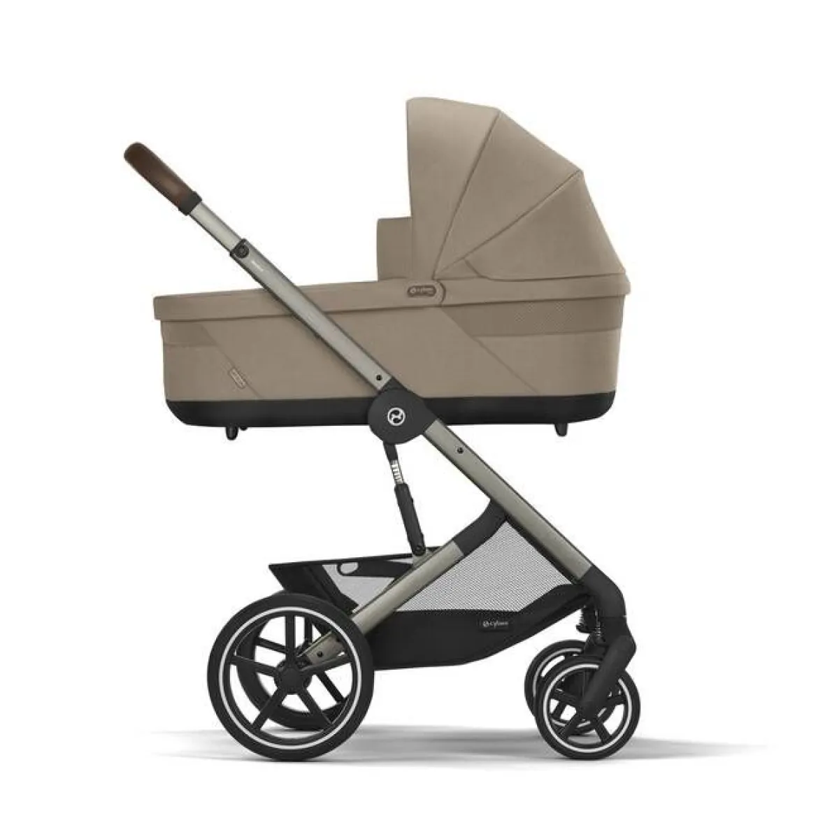 Cybex Combi Kinderwagens * Balios S Lux Kinderwagen Compleet Almond - Taupe Frame Beige