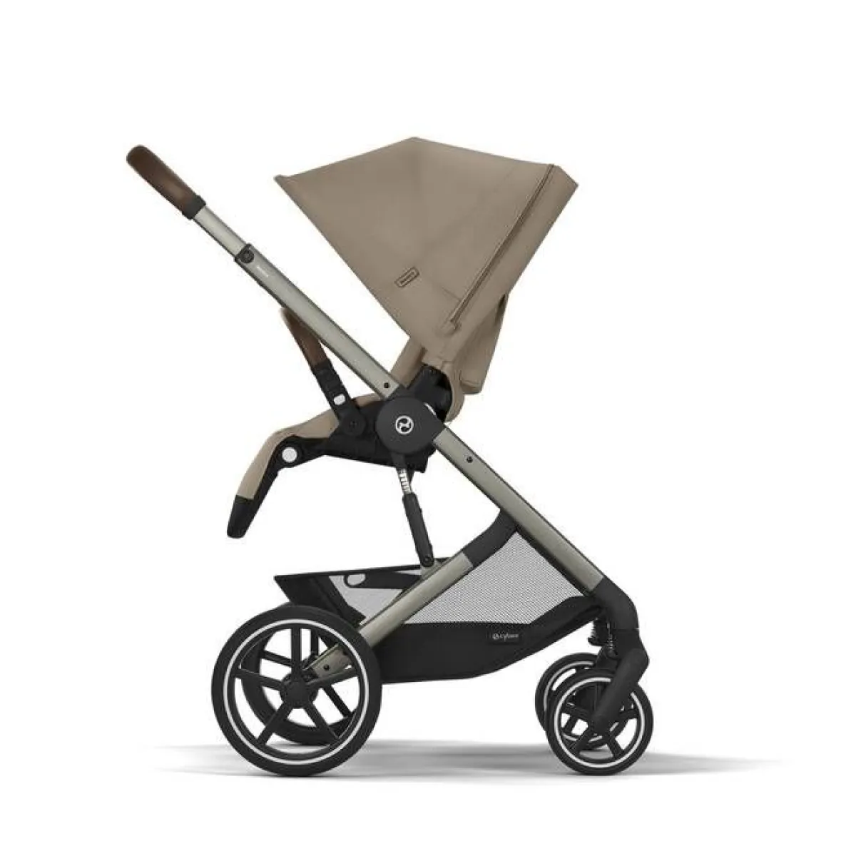 Cybex Combi Kinderwagens * Balios S Lux Kinderwagen Compleet Almond - Taupe Frame Beige