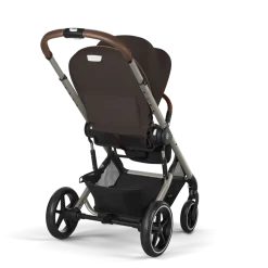 Cybex Combi Kinderwagens * Balios S Lux Kinderwagen Compleet Chocolate Brown - Taupe Frame Bruin