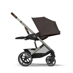 Cybex Combi Kinderwagens * Balios S Lux Kinderwagen Compleet Chocolate Brown - Taupe Frame Bruin