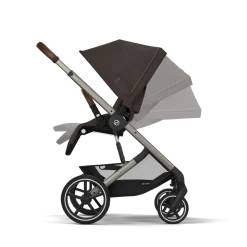 Cybex Combi Kinderwagens * Balios S Lux Kinderwagen Compleet Chocolate Brown - Taupe Frame Bruin