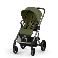 Cybex Combi Kinderwagens * Balios S Lux Kinderwagen Compleet Moss Green - Taupe Frame Groen