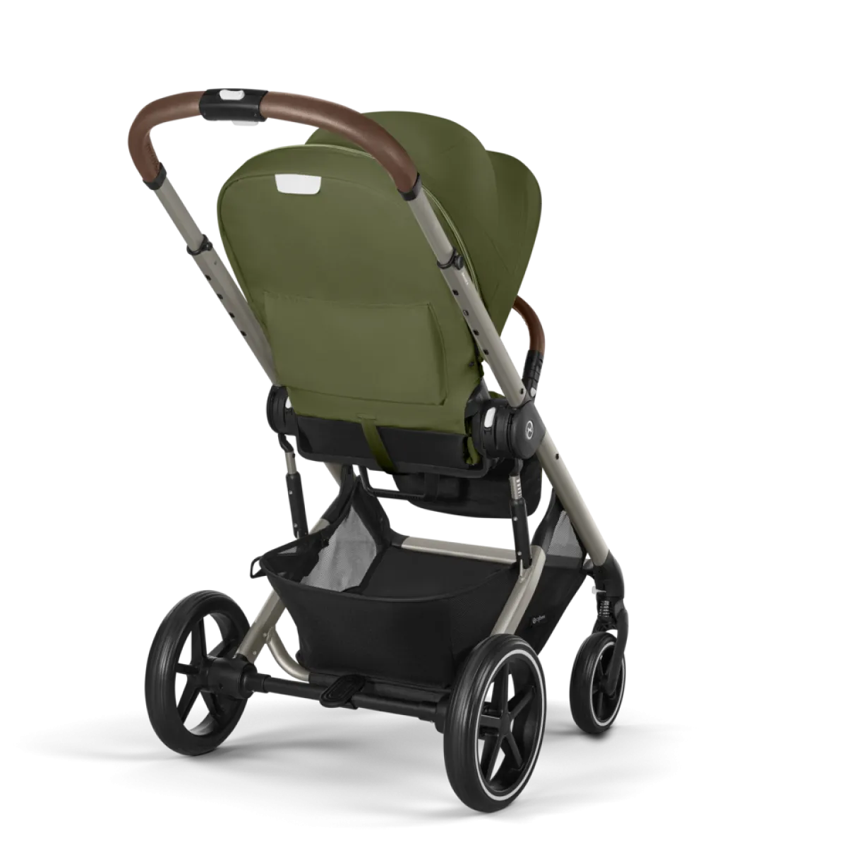 Cybex Combi Kinderwagens * Balios S Lux Kinderwagen Compleet Moss Green - Taupe Frame Groen