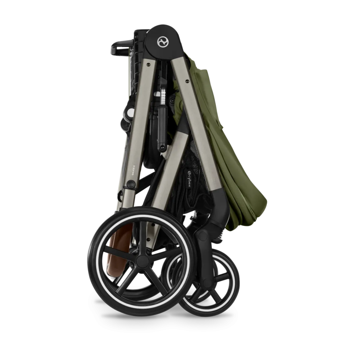 Cybex Combi Kinderwagens * Balios S Lux Kinderwagen Compleet Moss Green - Taupe Frame Groen