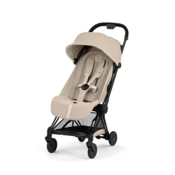 Cybex Alle Buggy's * Buggy Coya Comfort Matt Black Frame – Cozy Beige