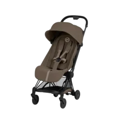 Cybex Alle Buggy's * Buggy Coya Comfort Matt Black Frame – Coconut Brown