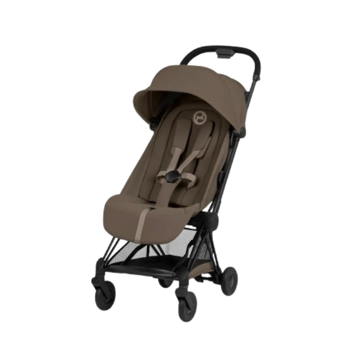 Cybex Alle Buggy's * Buggy Coya Comfort Matt Black Frame – Coconut Brown