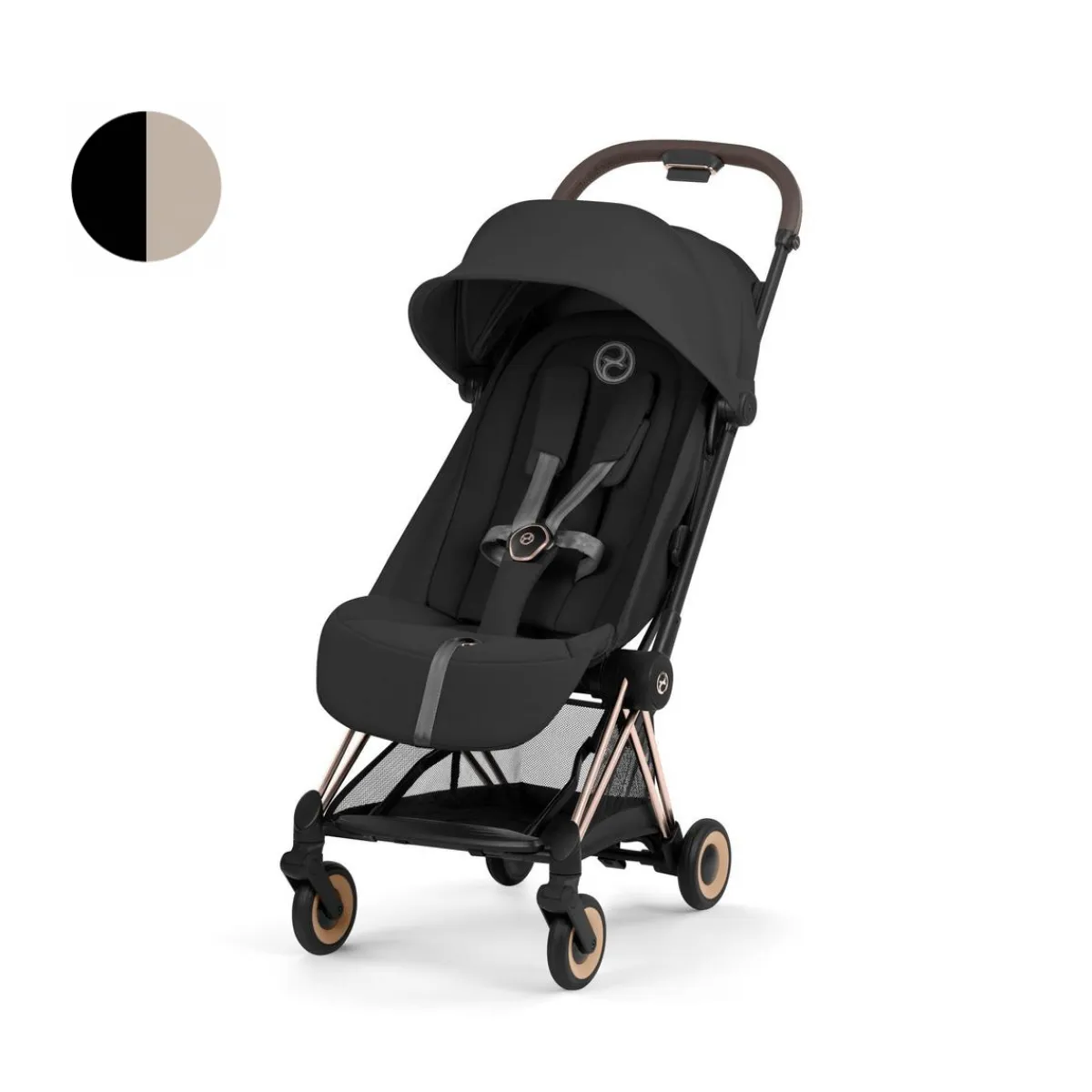 Cybex Alle Buggy's * Buggy Coya Style Chrome Brown Frame
