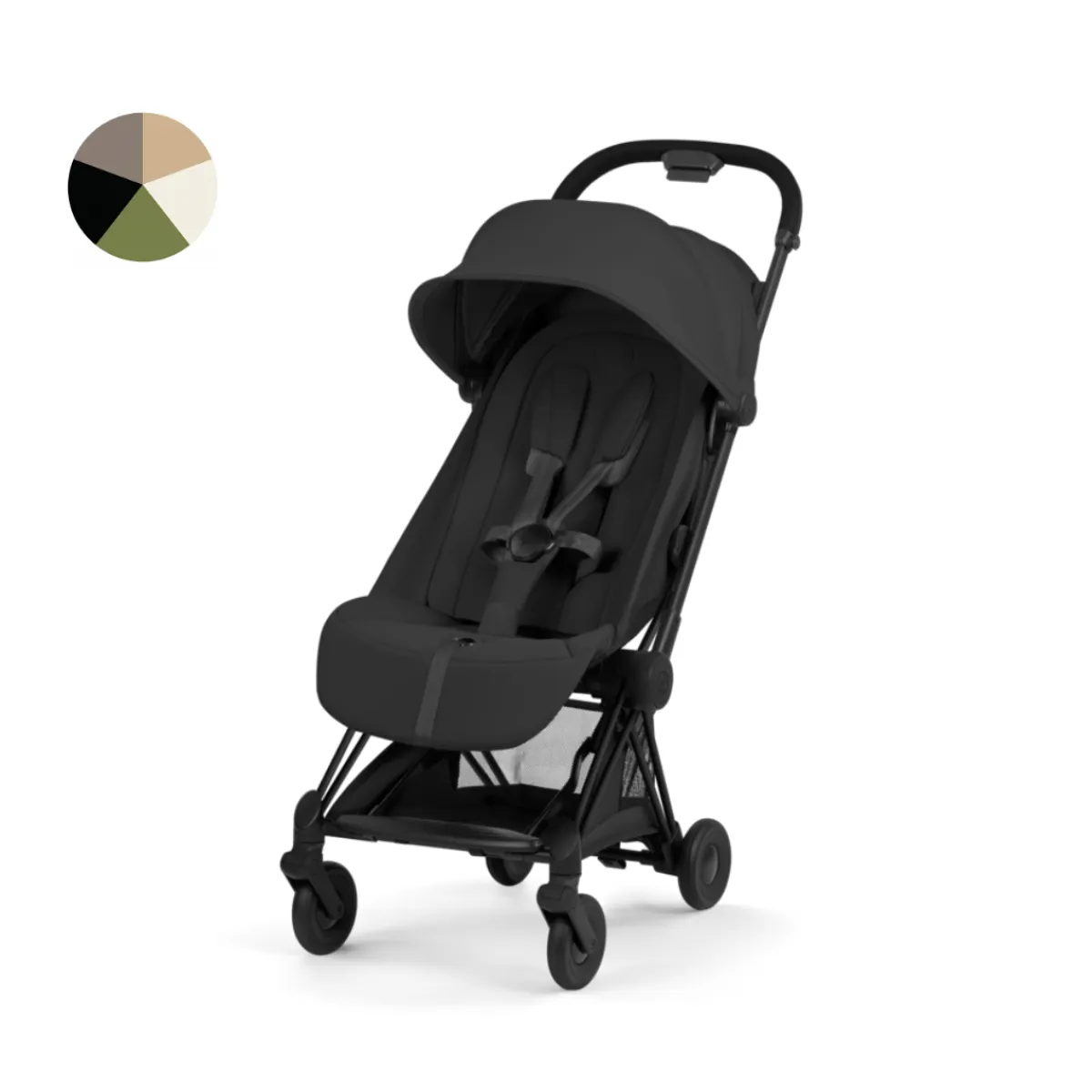 Cybex Alle Buggy's * Buggy Coya Style Matt Black Frame