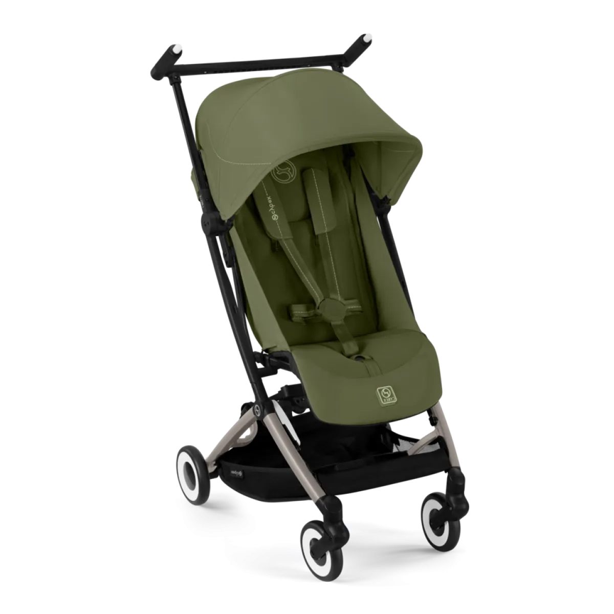 Cybex Alle Buggy's * Buggy Libelle Moss Green - Taupe Frame Groen