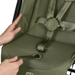 Cybex Alle Buggy's * Buggy Libelle Moss Green - Taupe Frame Groen