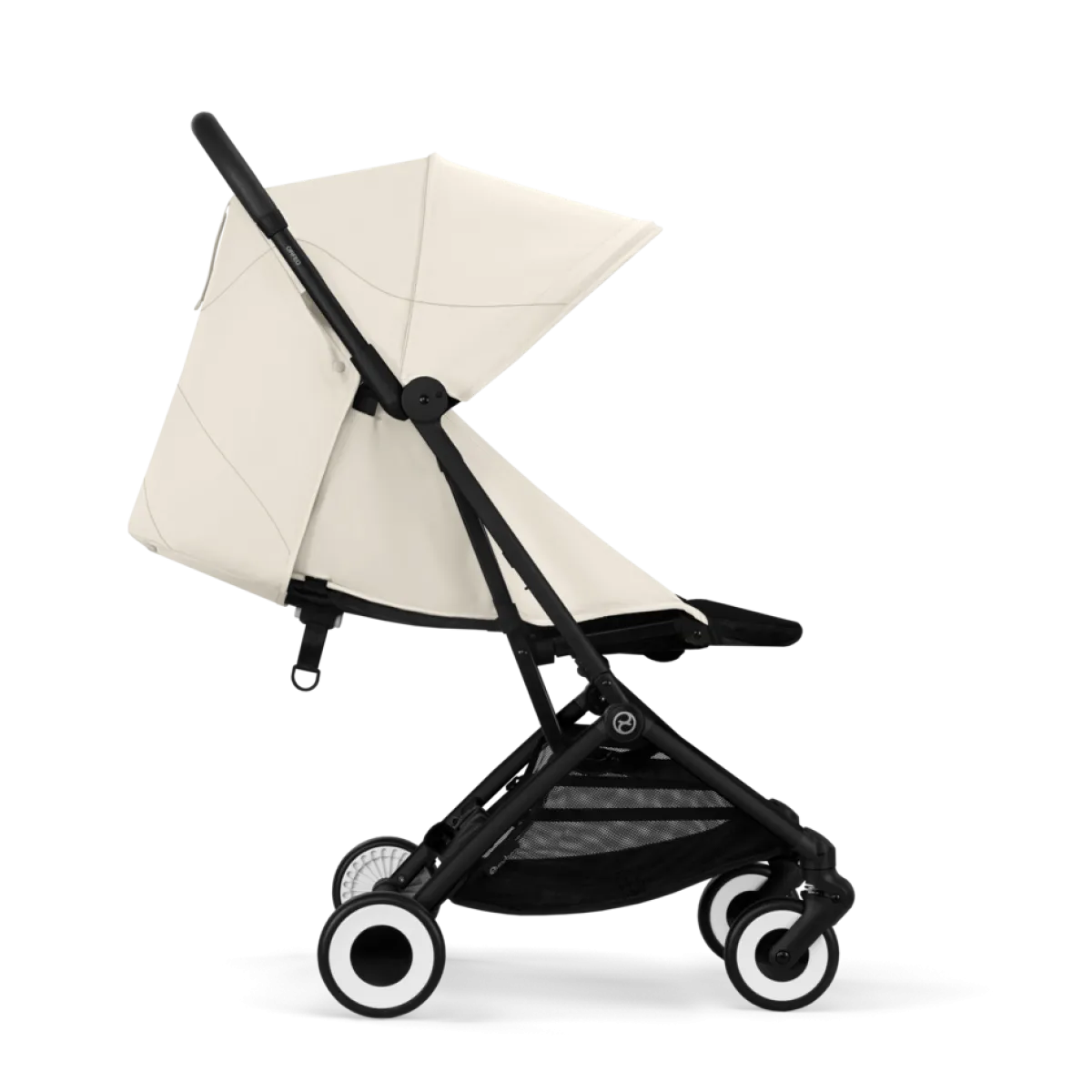 Cybex Alle Buggy's * Buggy Orfeo Canvas White - Black Frame Wit