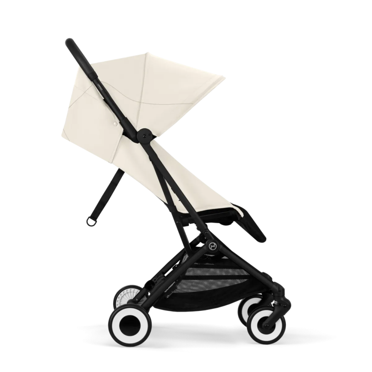 Cybex Alle Buggy's * Buggy Orfeo Canvas White - Black Frame Wit