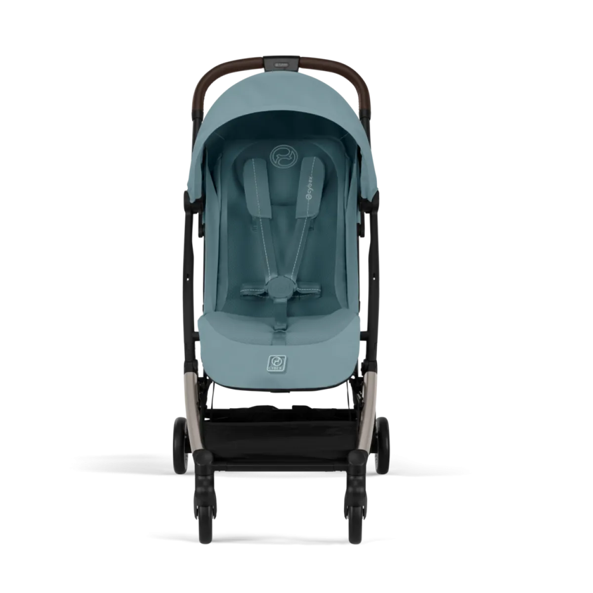 Cybex Alle Buggy's * Buggy Orfeo Stormy Blue - Taupe Frame Blauw