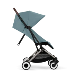 Cybex Alle Buggy's * Buggy Orfeo Stormy Blue - Taupe Frame Blauw