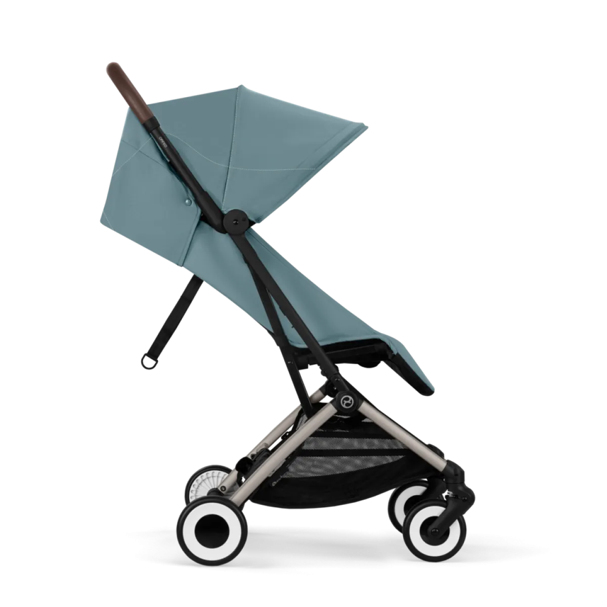 Cybex Alle Buggy's * Buggy Orfeo Stormy Blue - Taupe Frame Blauw